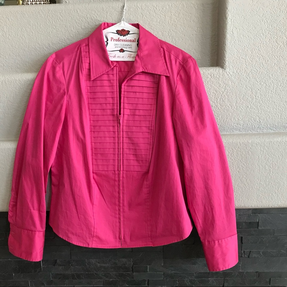 Jones New York Bright Pink Jacket